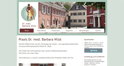 Desktop Screenshot of praxis-wuest.com